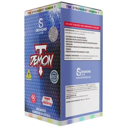 Demons Lab T- Demon 60 Caps Testofen 450mg
