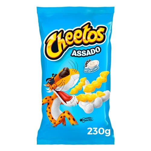 Salgadinho de Milho Onda Requeijão Cheetos Elma Chips 230g