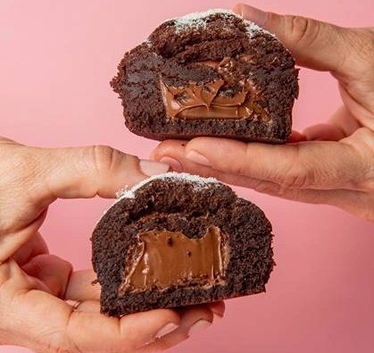 COOKIE DE CHOCOLATE 70% COM NUTELLA