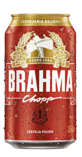 Cerveja Pilsen Chopp Brahma 350ml