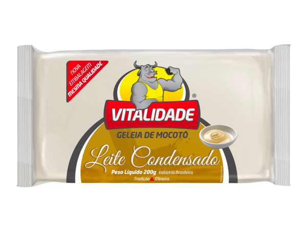 GELÉIA DE MOCOTÓ LEITE CONDENSADO VITALIDADE 200G