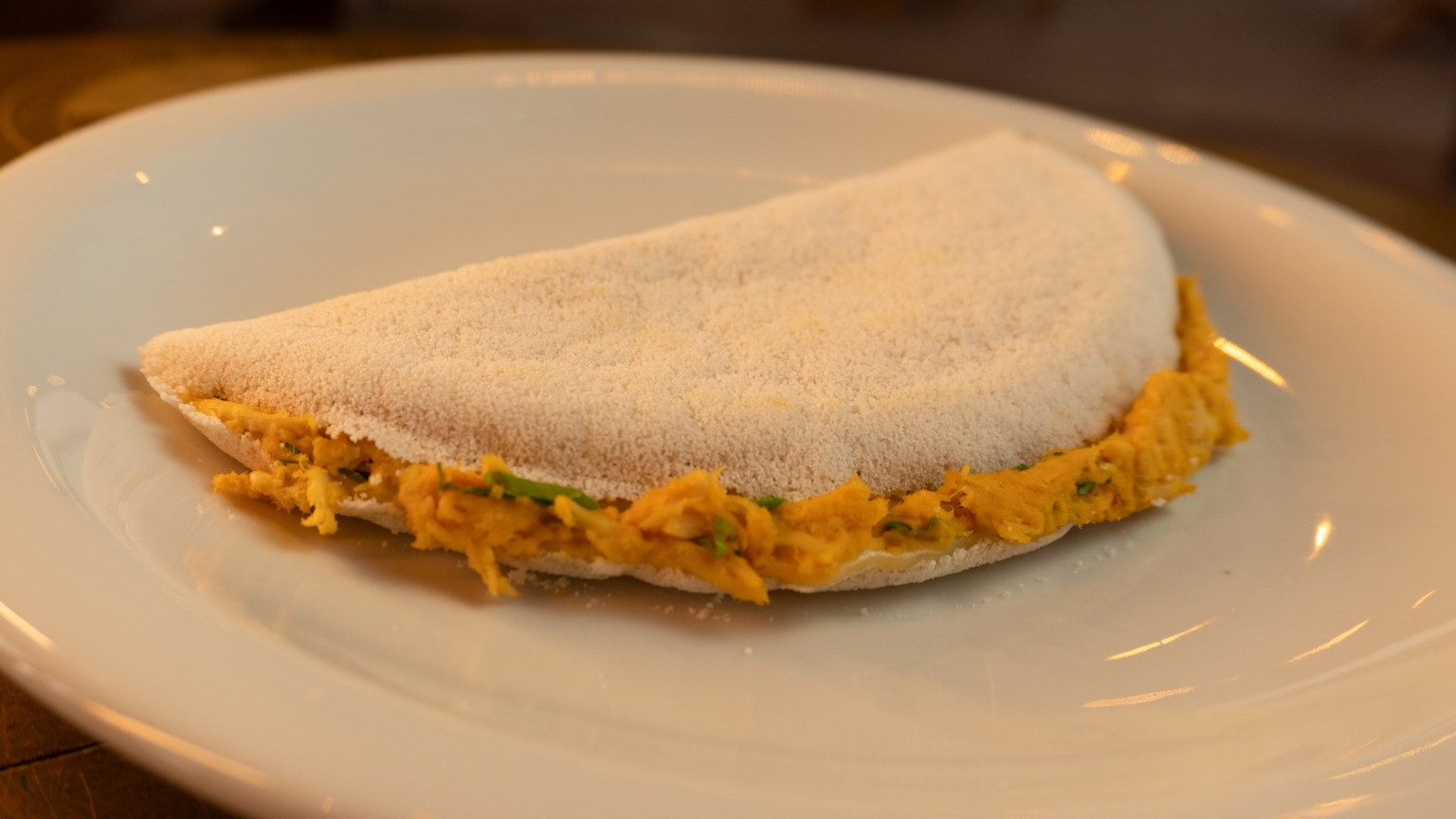 TAPIOCA DE FRANGO E QUEIJO