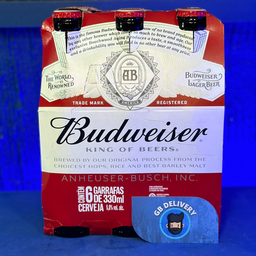 BUDWEISER LN 330ML 6UNID