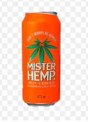 Energético Mister Hemp Tangerina Loka 473 ml