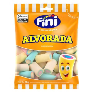 MARSHMALLOWS ALVORADA FINI BAUNILHA  250G