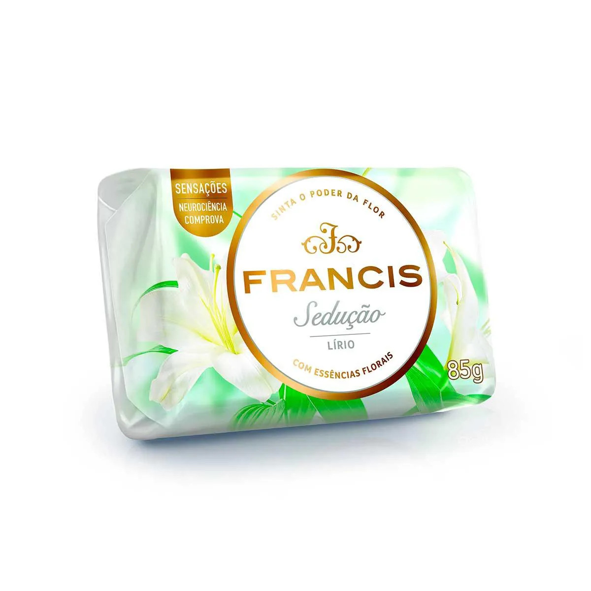 Sabonete Francis Suave Branco/Lirio 85g