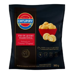 PAO DE QUEIJO CATUPIRY RECHEADO 390G