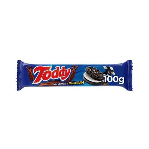 Biscoito Recheado Toddy 100g Baunilha