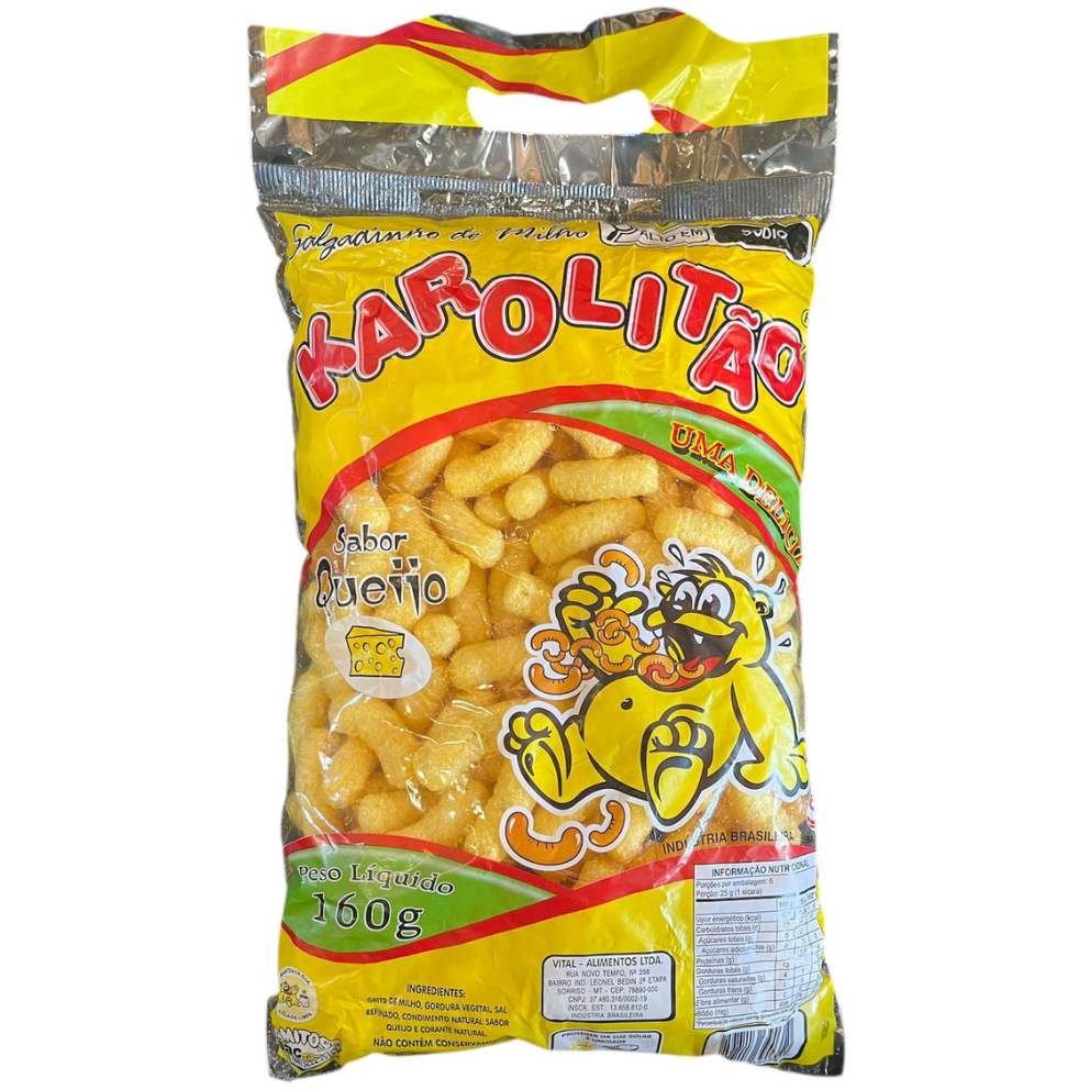 SALGADINHO KAROLITAO QUEIJO 160G