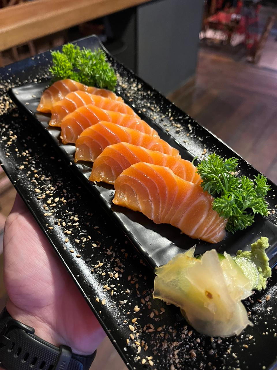 SASHIMI SALMÃO 120g