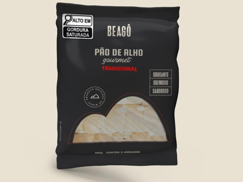 PAO DE ALHO BEAGO TRADICIONAL 480G-PC
