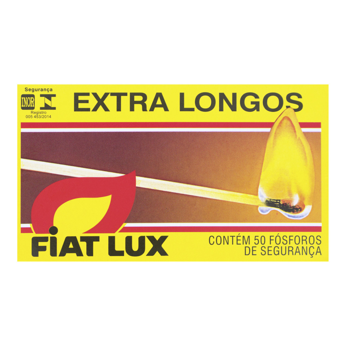 FÓSFORO FIAT LUX EXTRA LONGOS C/50