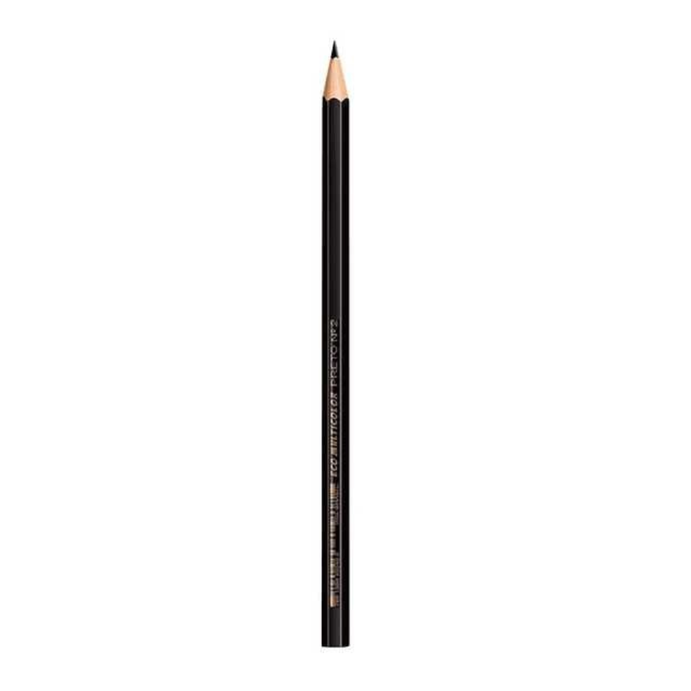 LAPIS PRETO N2 ECO MULTICOLOR