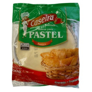 MASSA DE PASTEL FRESCA CASEIRA 400G