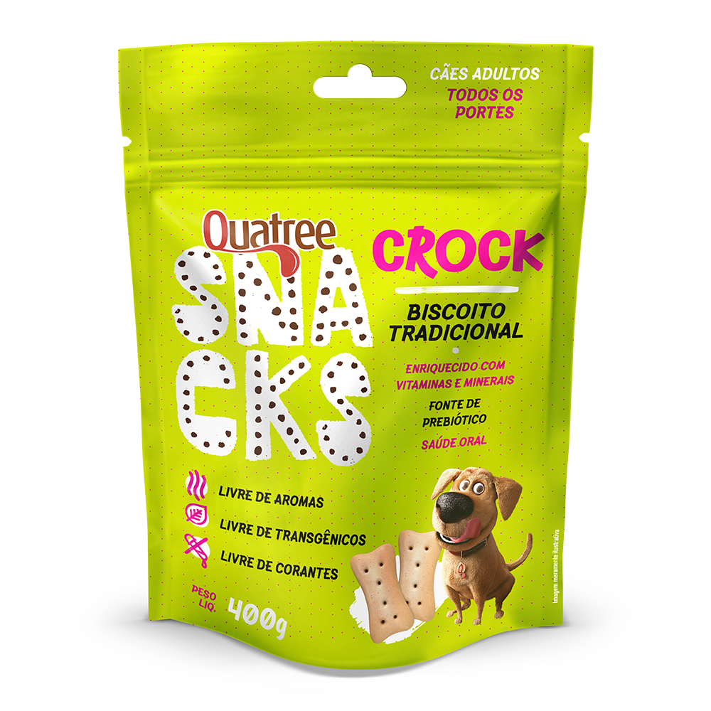 QUATREE SNACKS CROCK 400GR