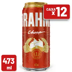 Cerveja Brahma Chopp Lata 473ml 