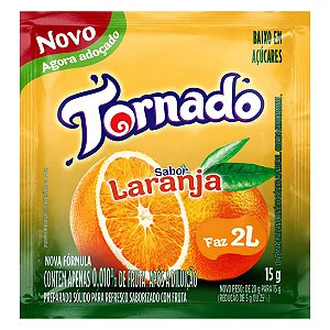 Refresco Tornado Laranja