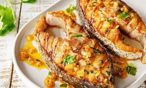 Peixe em Posta Grelhado de Olho de Boi 600g
