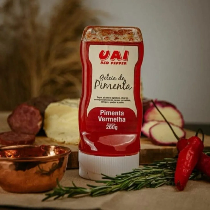 Geleia UAI Pimenta Vermelha
