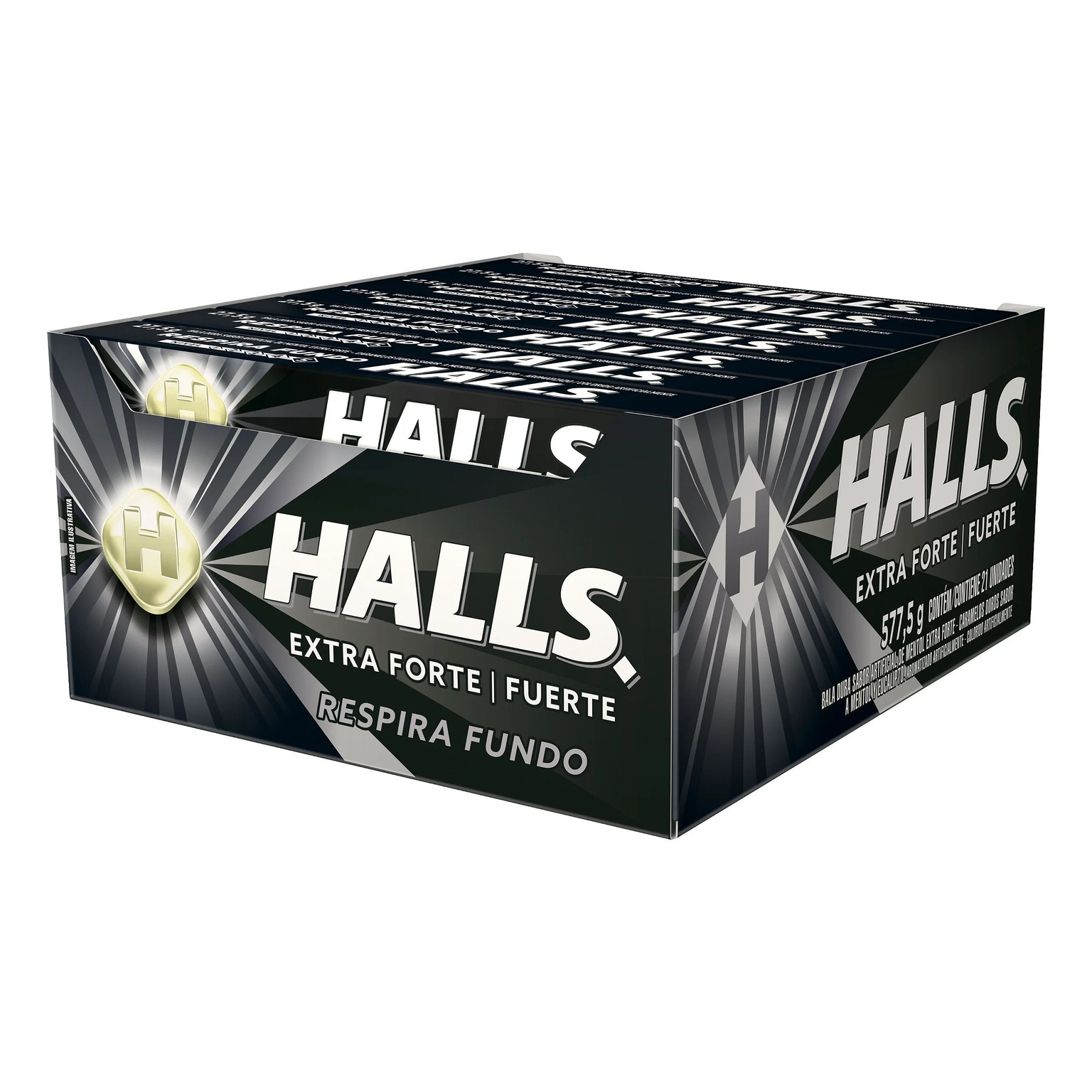 DROP HALLS EXTRA FORTE CX 21 UN
