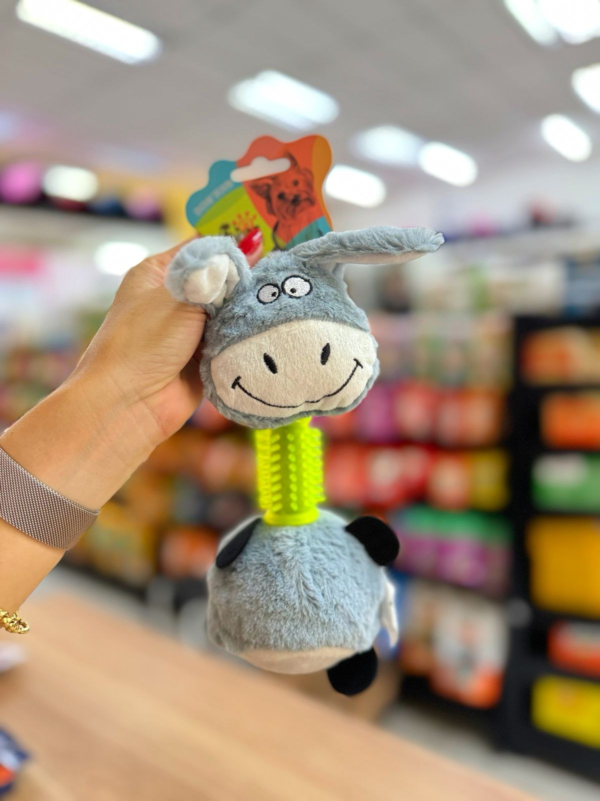 Brinquedo Burrinho Mordedor