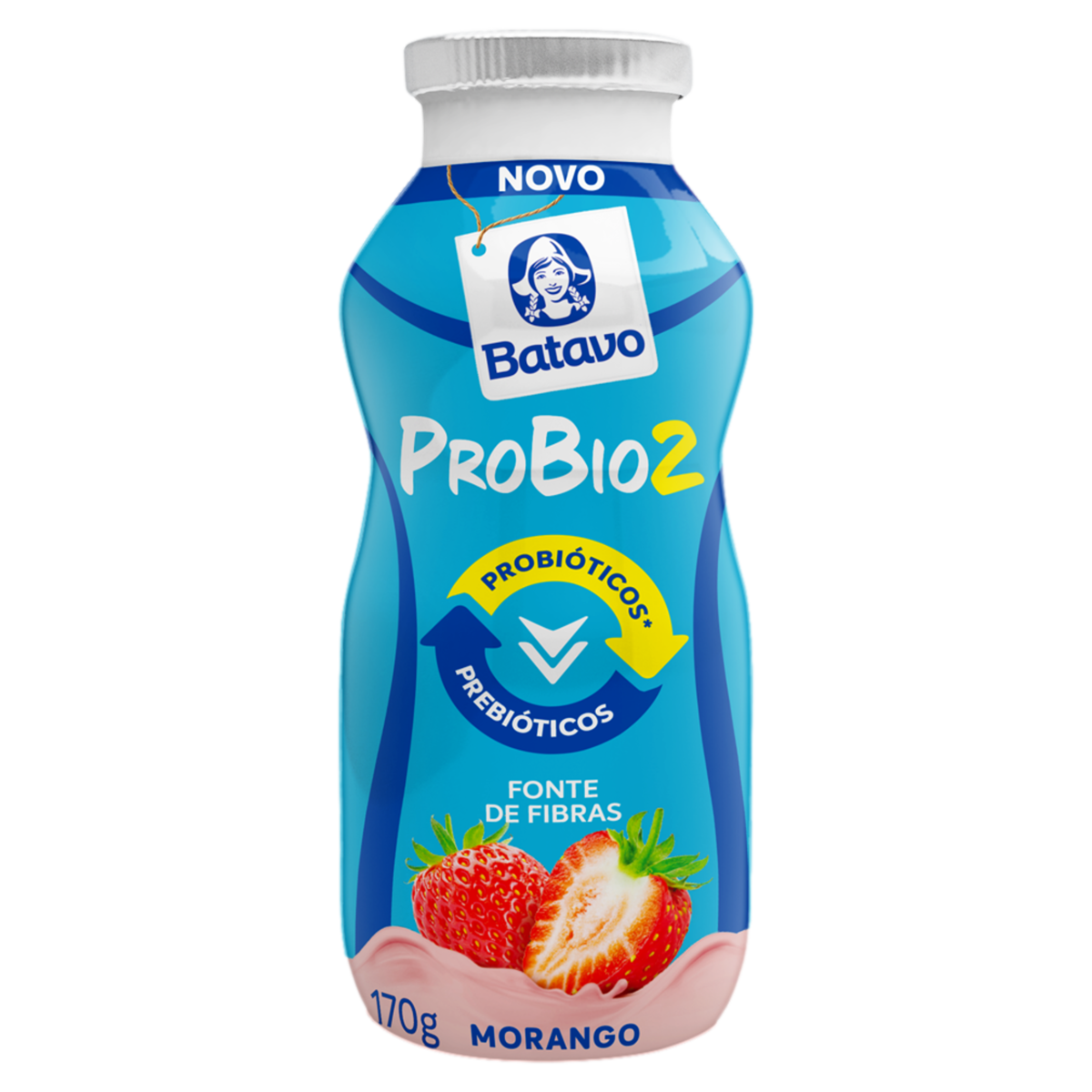 Iogurte Batavo Gfa 170g Morango