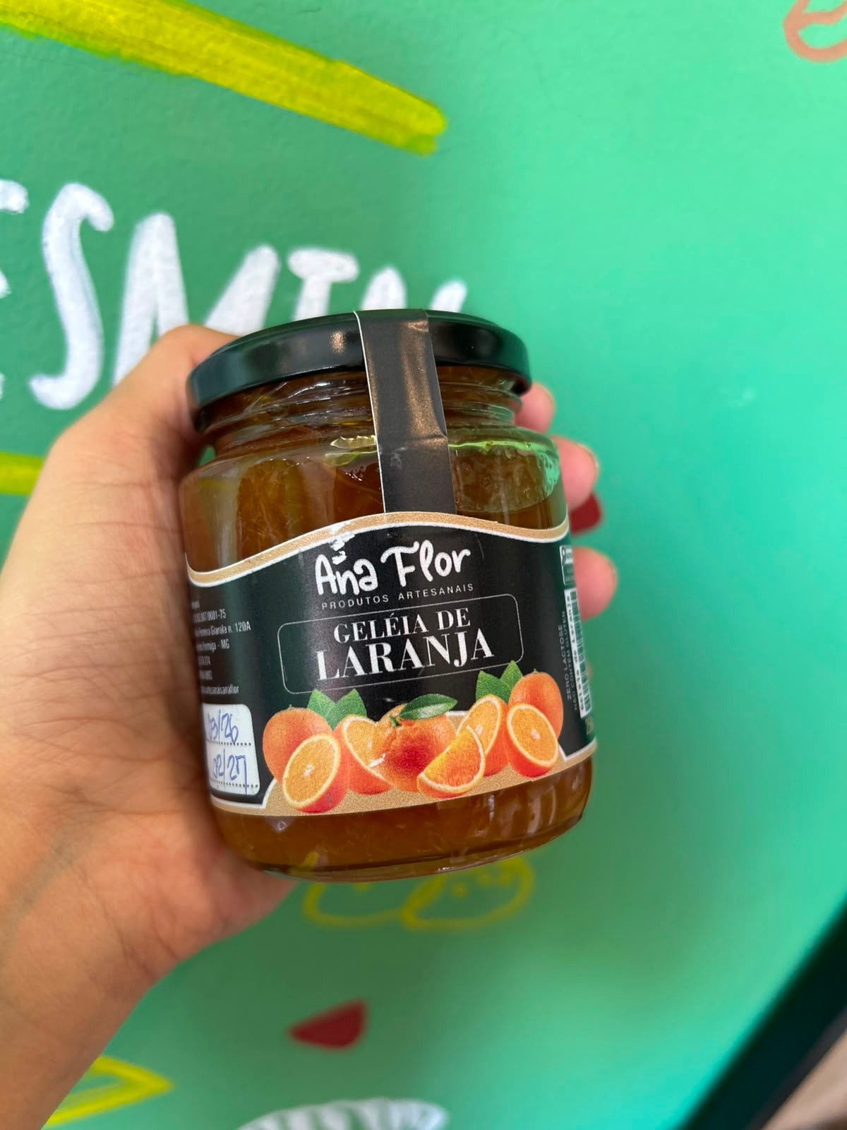 Geleia de Laranja Ana flor - 250g