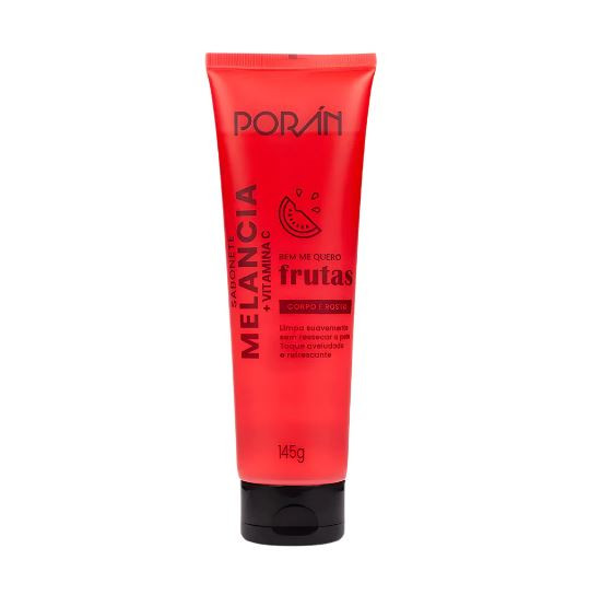 HIDRATANTE CORPO E ROSTO MELANCIA 145G PORAN