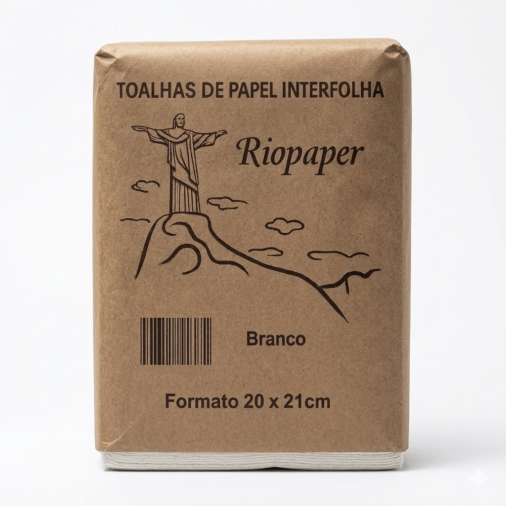 Papel Interfolha Riopaper 20X21 Branco