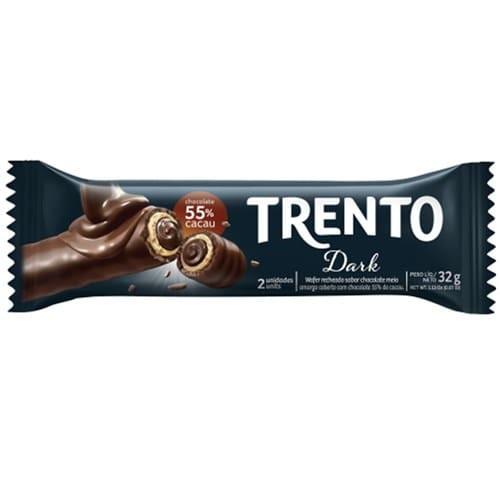 Chocolate Wafer Peccin Dark Trento 32g