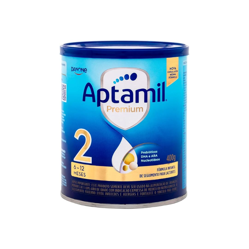 Fórmula Infantil: Aptamil Premium 2 400g - 6-12 meses