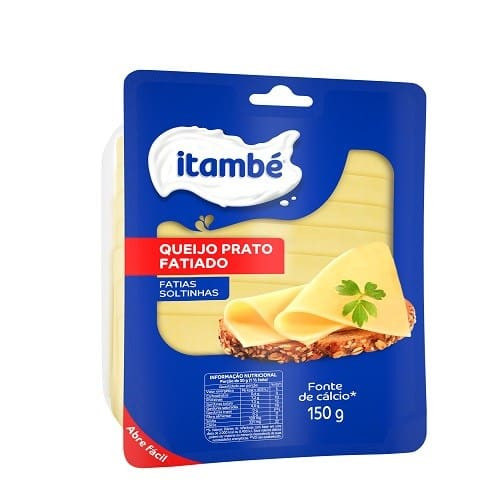 Queijo Prato Itambé Fatiado 150g