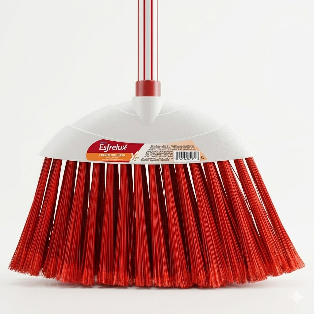 Vassoura com Cabo Phenix Esfrelux 