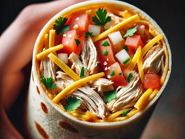 Monte seu Wrap Mexicano (Lanche)