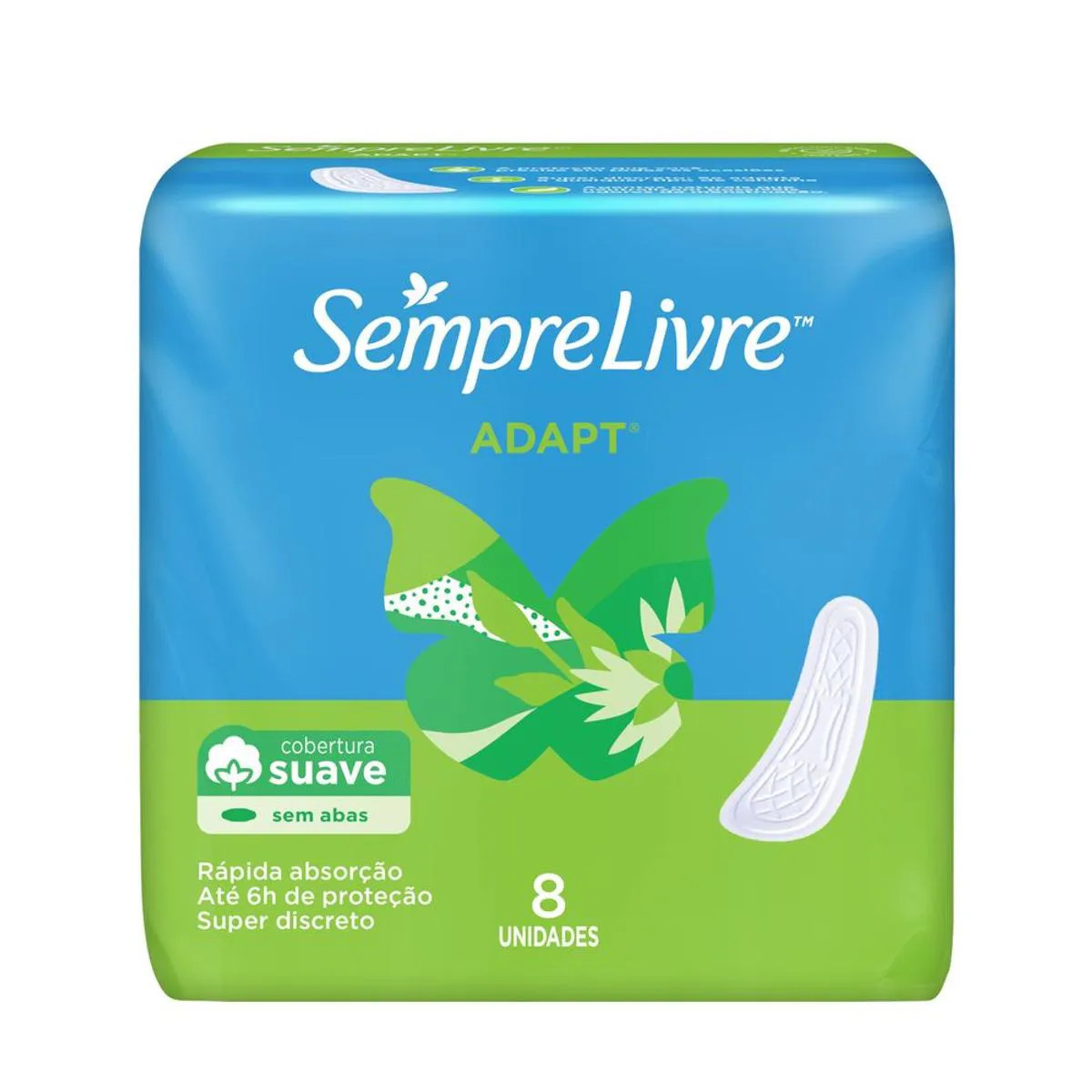 ABS SEMPRE LIVRE ADAPT S/ABAS C/8 UN