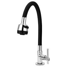 TORNEIRA P/ COZINHA ATOPY GOURMET PRETA CHUVEIRO MESA