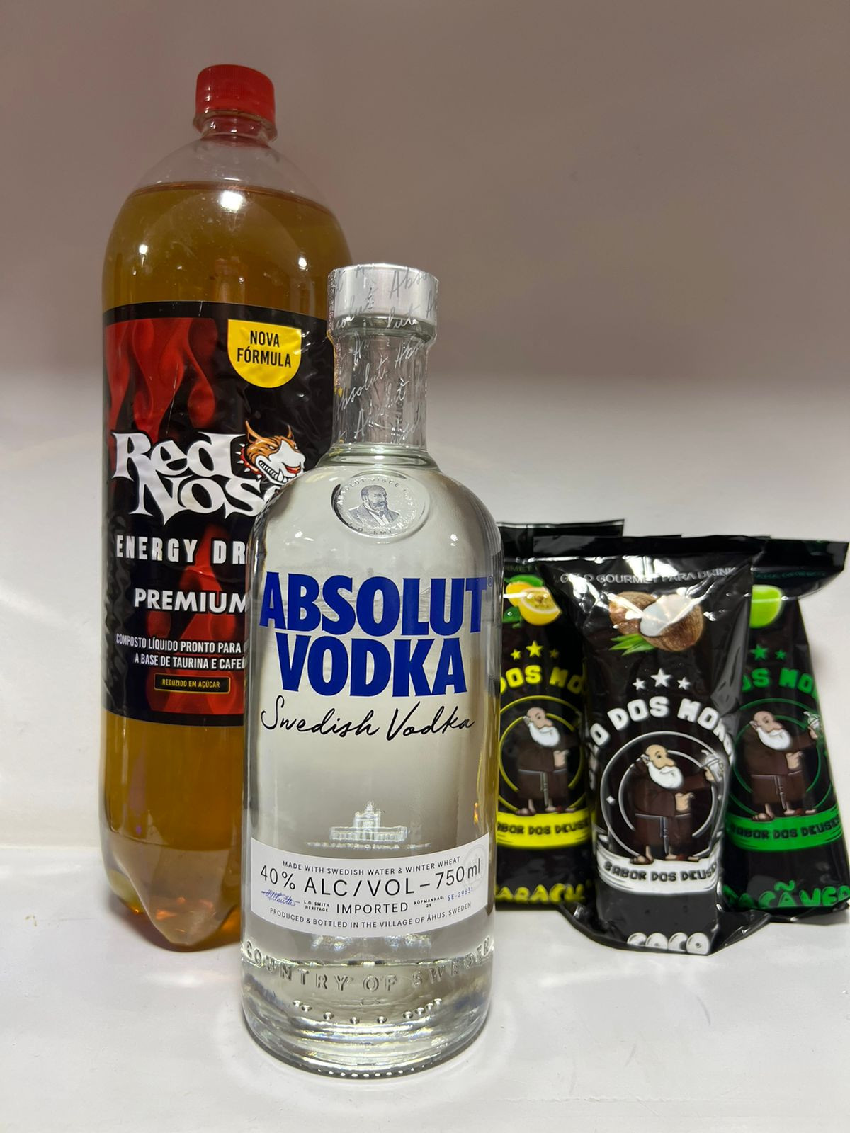 COMBO VODKA ABSOLUT 1L