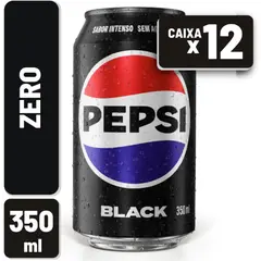 Refrigerante Pepsi Black Lata 350ml  