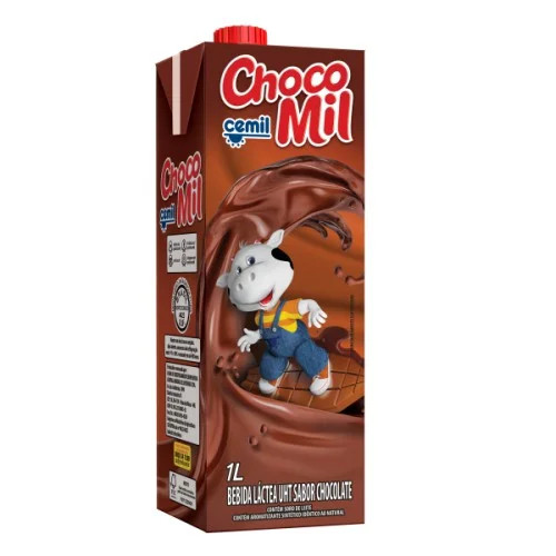 BEBIDA LÁCTEA CHOCOMIL CHOCOLATE CEMIL 1L