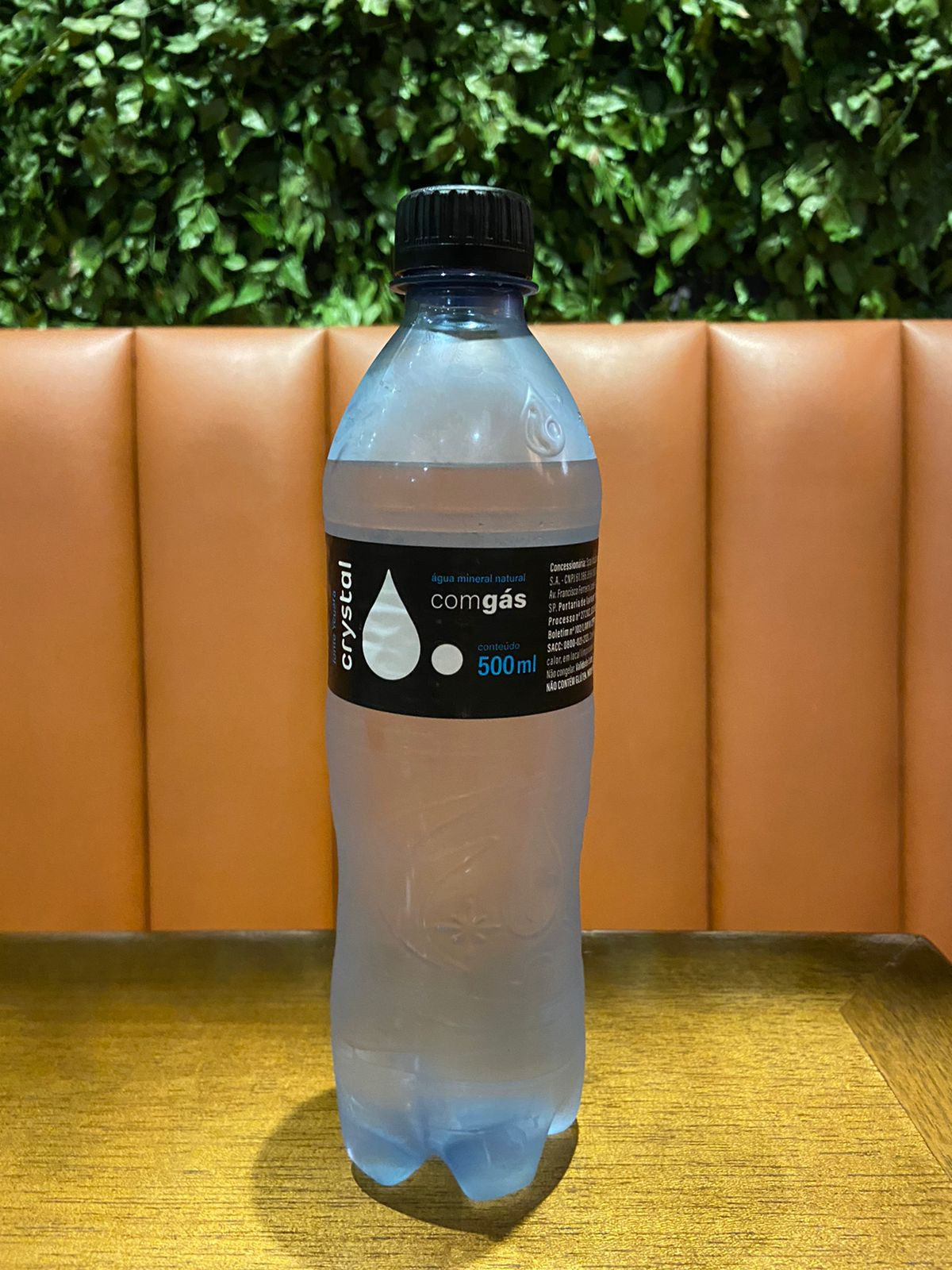 AGUA MINERAL COM GAS 500ML