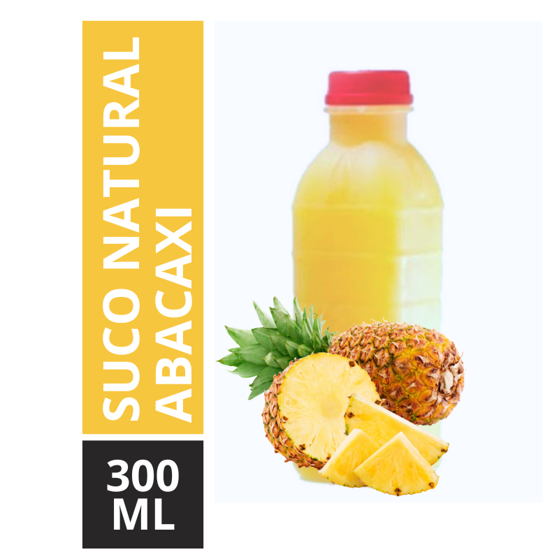 Suco Natural de Abacaxi 300ml