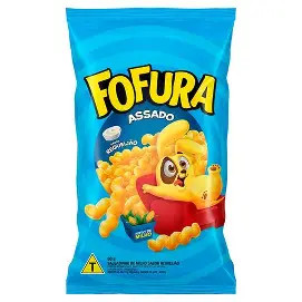 Salgadinho de Milho Sabor Requeijao (Fofura) 60g
