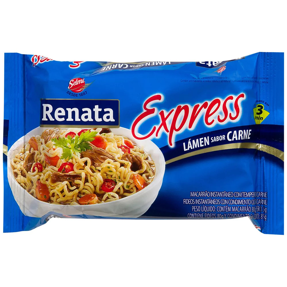 Macarrão Instantâneo Renata Carne