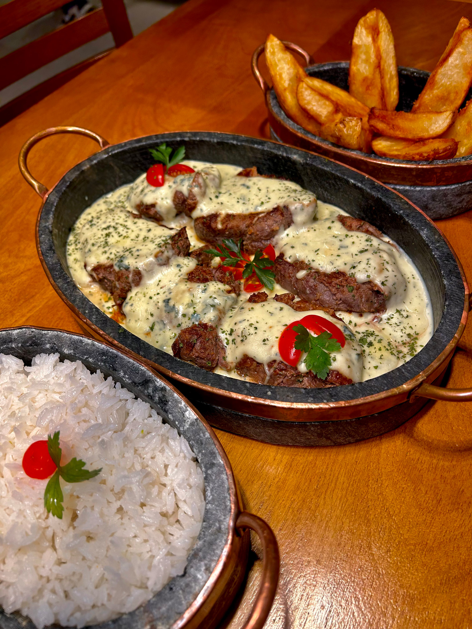 Filé Mignon ao Molho de Gorgonzola (2 Pessoas)