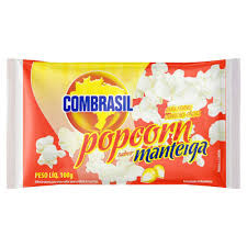 PIPOCA MICRO-ONDAS COMBRASIL MANTEIGA 100G