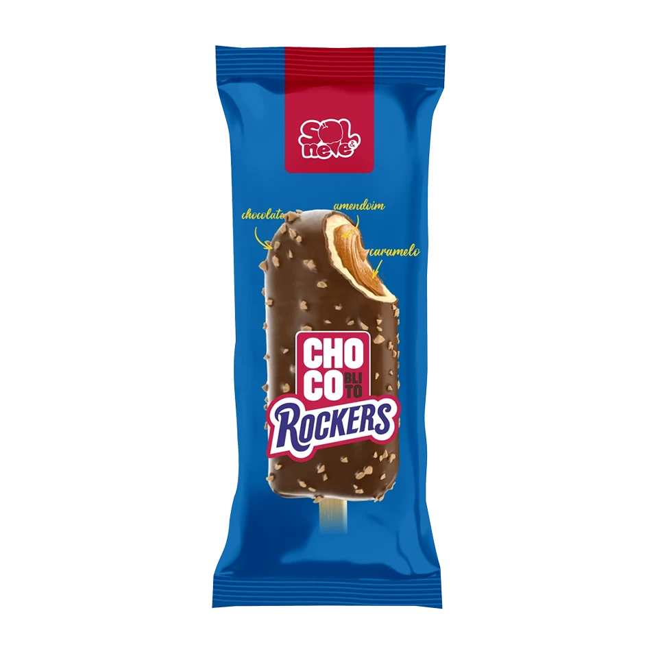 Picolé Chocoblito Rockers Sol&Neve
