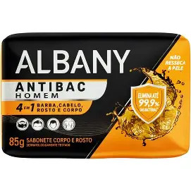 Sabonete Antibac 4 em 1 (Albany) 85g
