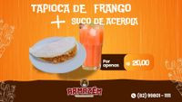 Combo Tapioca de Frango + Suco 400ml