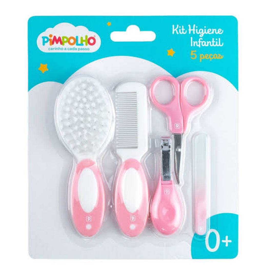 Kit Higiene Pimpolho - Rosa 