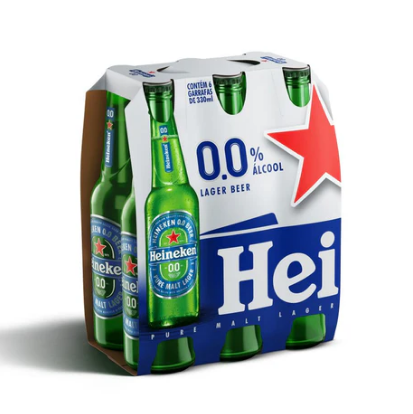 HEINEKEN ZERO CX/ 6 330ML LONG